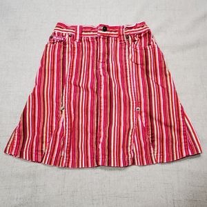 🚨5/$25🚨 4T Girls Corduroy Striped Dress Skirt